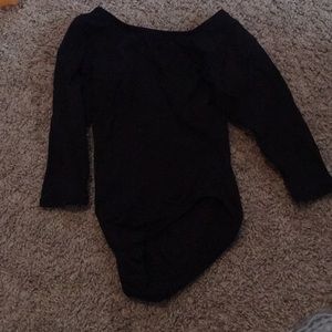 Long sleeve leotard